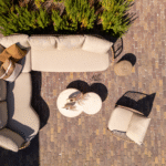 Hoek loungebank Martinique-Sofie amber 6-dlg