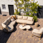 Hoek loungebank Martinique-Sofie amber 6-dlg