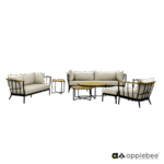Loungebank Condor black 217