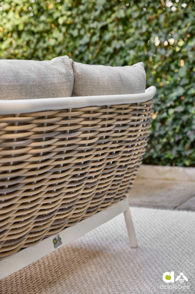 Loungebank Milou 145 oyster 2-zits