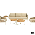 Loungebank Milou 203 oyster 3-zits