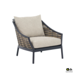 Loungestoel Milou black