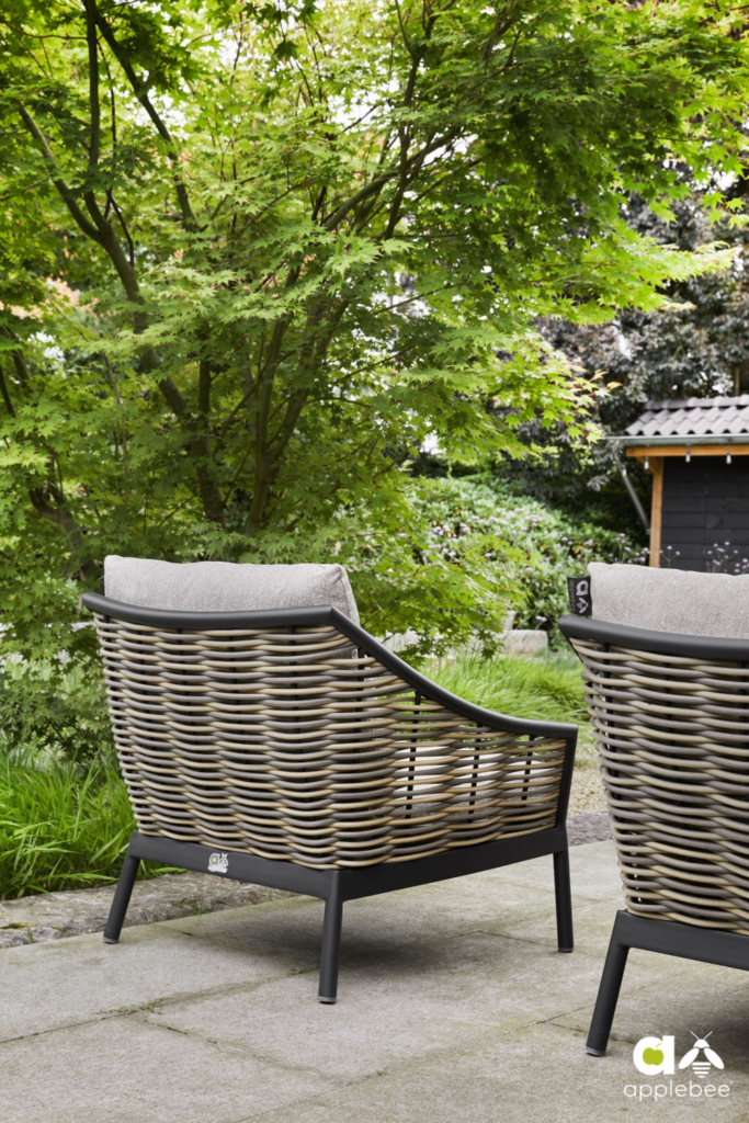 Loungestoel Milou black