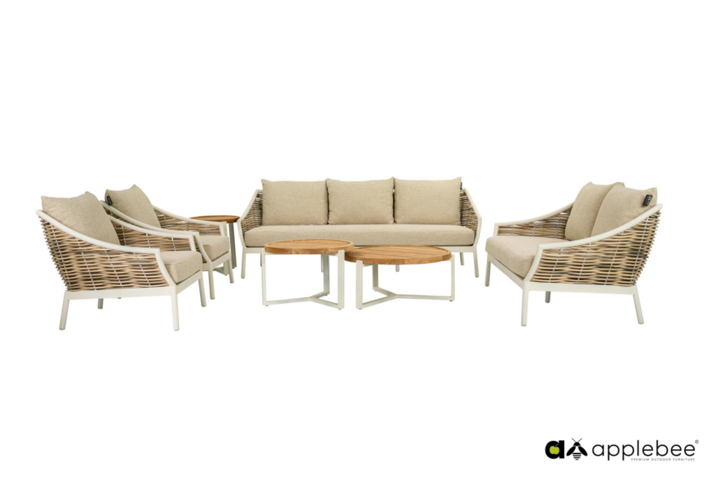 Loungestoel Milou oyster