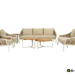 Loungestoel Milou oyster