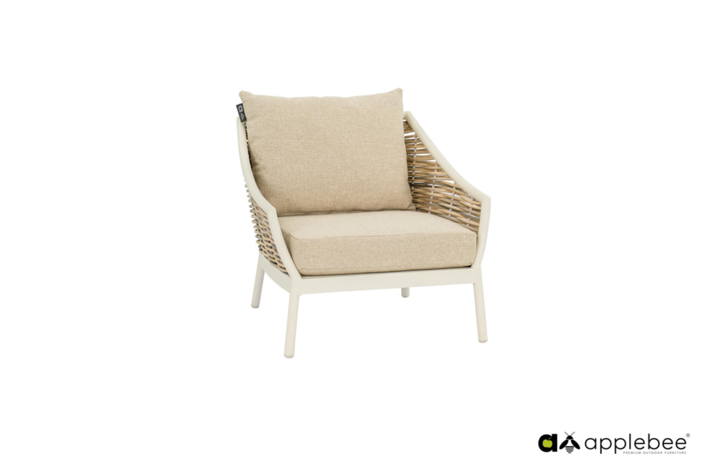 Loungestoel Milou oyster