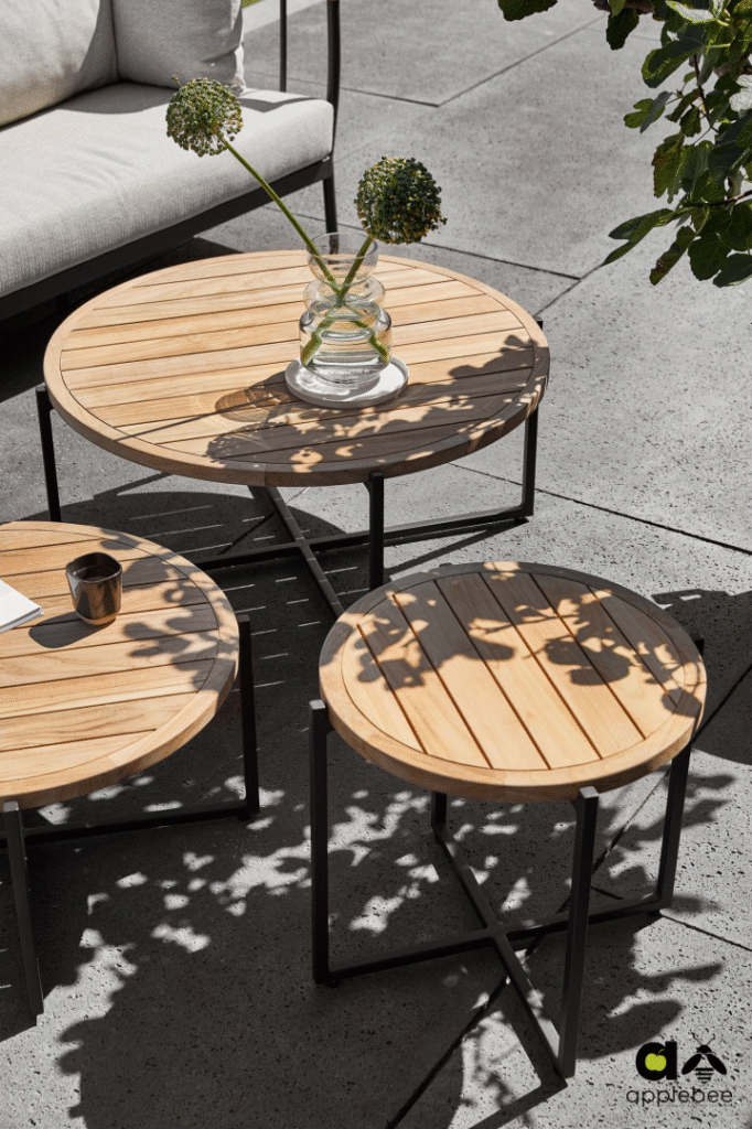 Loungetafel Condor black - Ø54x50 cm