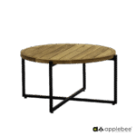 Loungetafel Condor black - Ø74x38 cm