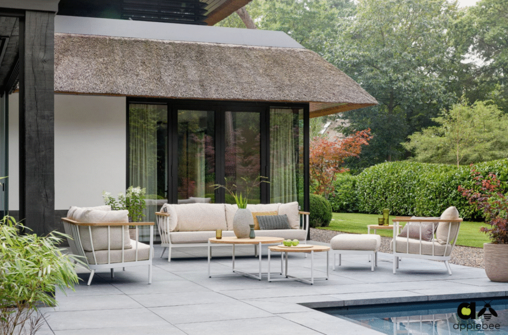 Loungetafel Condor oyster - Ø54x50 cm