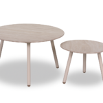 Loungetafel set Telissa Marble latte