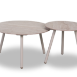 Loungetafel set Telissa Marble latte