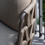 Low dining tafel Salute + Low dining stoel + low dining bank 4-dlg