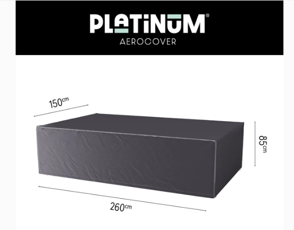 Platinum Aerocover Garden set cover - 260x150xH85