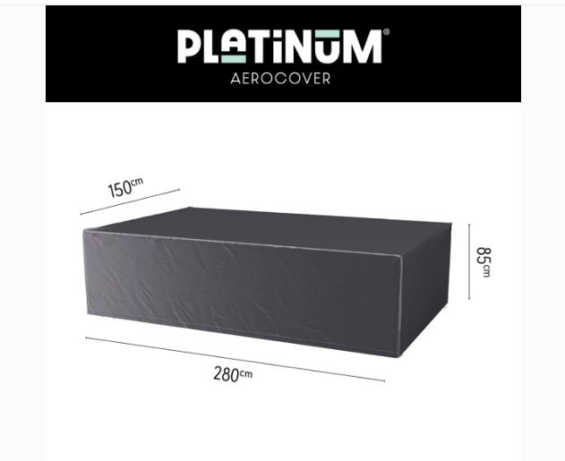 Platinum Aerocover Garden set cover - 280x150xH85