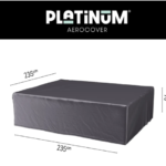 Platinum Aerocover Lounge set cover - 235x235xH70