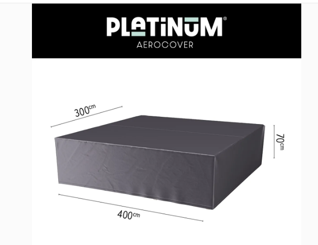 Platinum Aerocover Lounge set cover 400x300xH70