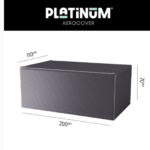 Platinum Aerocover Table cover - 200x110xH70