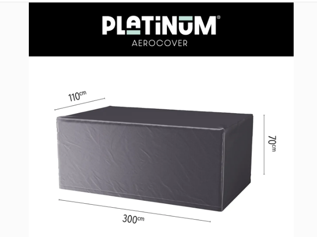 Platinum Aerocover Table cover - 300x110xH70