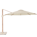 Platinum Challenger T² premium Teak-Champagne Ø3.5 mtr