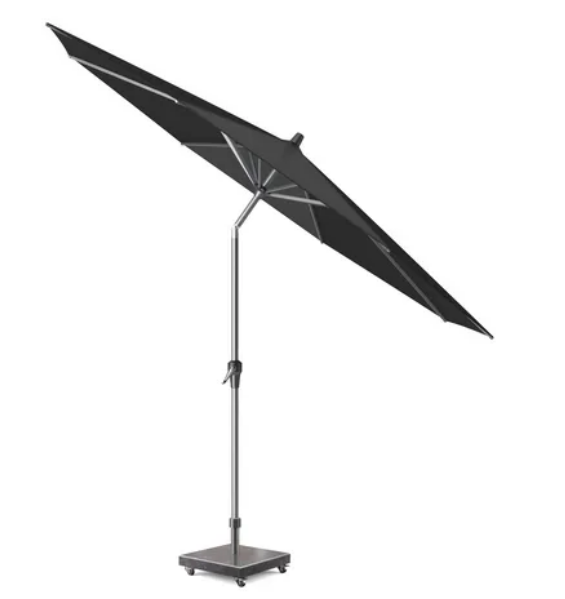 Platinum parasol Riva Black Ø2,5 mtr