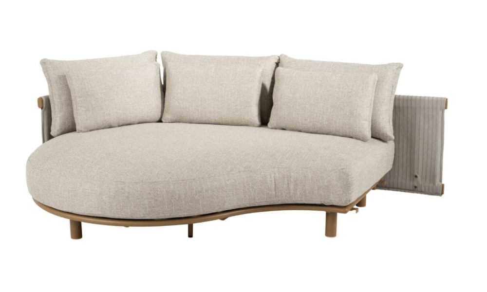 Safina modulaire chaise longue bank, armleuning rechts incl. 7 kussens