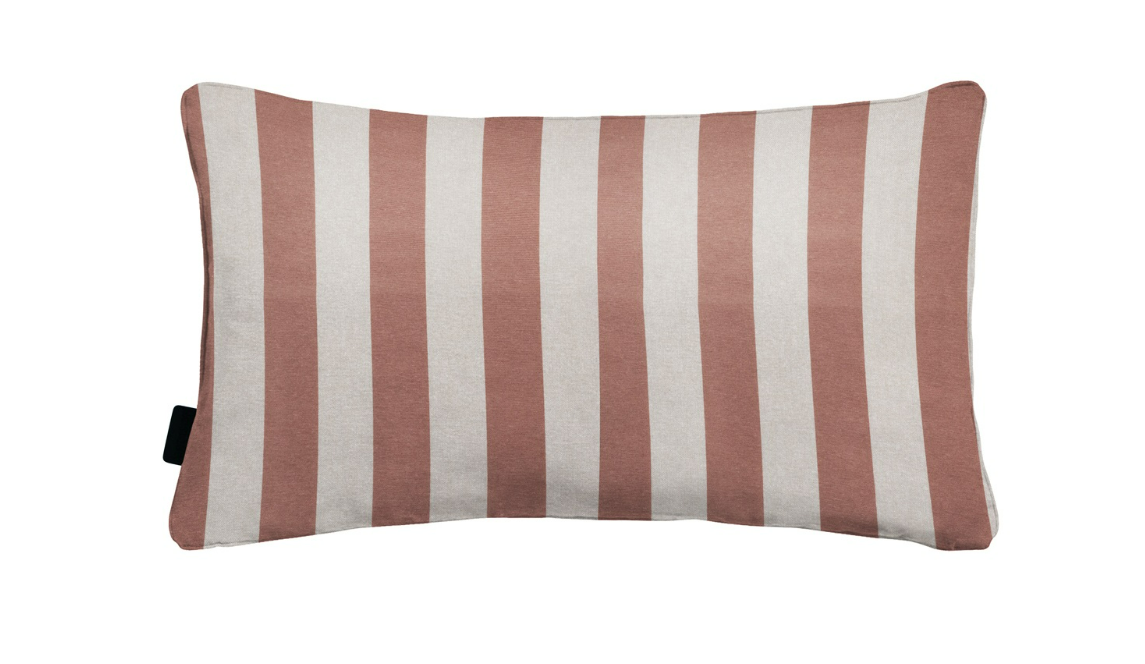 Sierkussen 30x50 Piping Amora Mocca