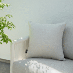 Sierkussen 45x45 cm boucle cream