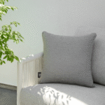 Sierkussen 45x45 cm boucle taupe