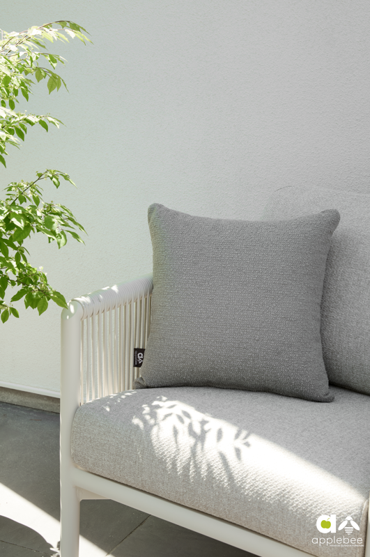 Sierkussen 45x45 cm boucle taupe