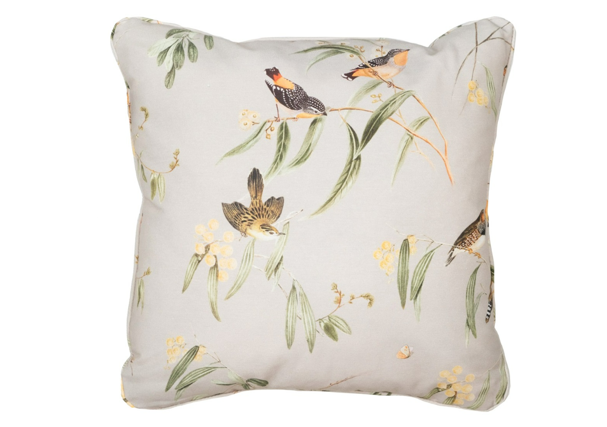 Sierkussen 50x50 Piping Aria Natural