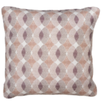 Sierkussen 50x50 Piping Rae Mocca