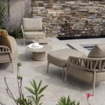 Stoel-bank loungeset Calma 3-dlg