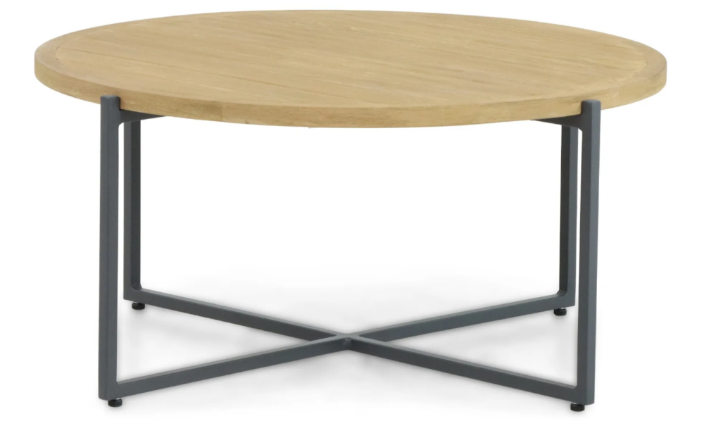 Stoel-bank loungeset Condor black (3-zits) + Loungetafel set Condor 6-dlg