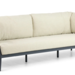 Stoel-bank loungeset Condor black (3-zits) + Loungetafel set Condor 6-dlg