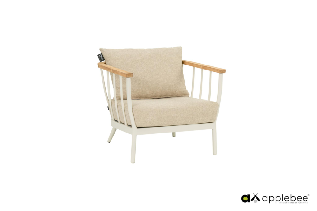 Stoel-bank loungeset Condor Oyster (3-zits) 3-dlg