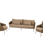 Stoel-bank loungeset Molina 3-dlg