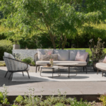 Stoel-bank loungeset Pine Key bronze (2-zits) 3-dlg