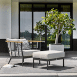 Voetenbank Condor black