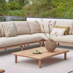 Hoek loungeset Sling links + Loungetafel Sling 4-dlg