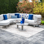 Lounge-dining set Matera taupe 3-dlg