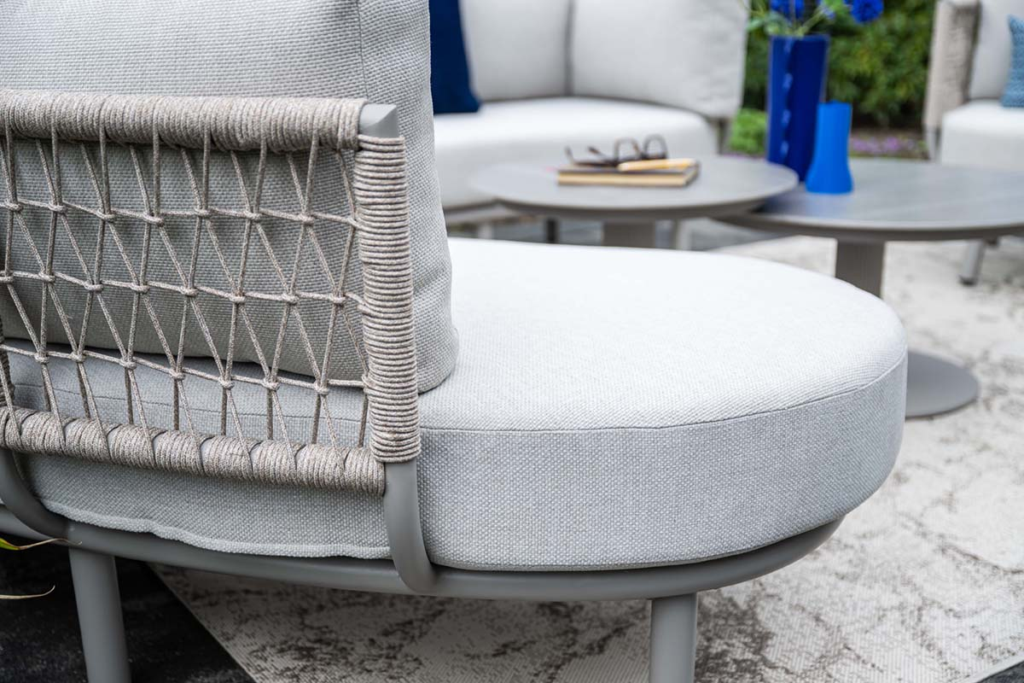 Lounge-dining set Matera taupe 3-dlg