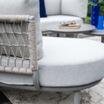 Lounge-dining set Matera taupe 3-dlg