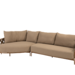 Chaise longue loungeset Biarritz amber 2-dlg