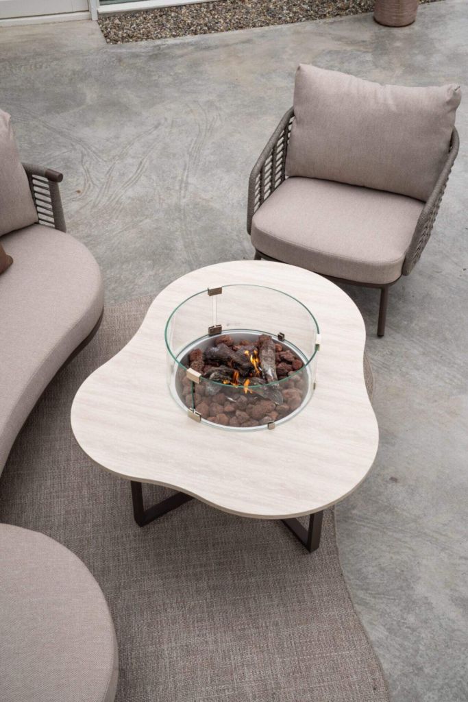 Cosiloft Novi espresso brown/stone look