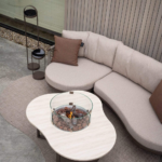 Cosiloft Novi espresso brown/stone look