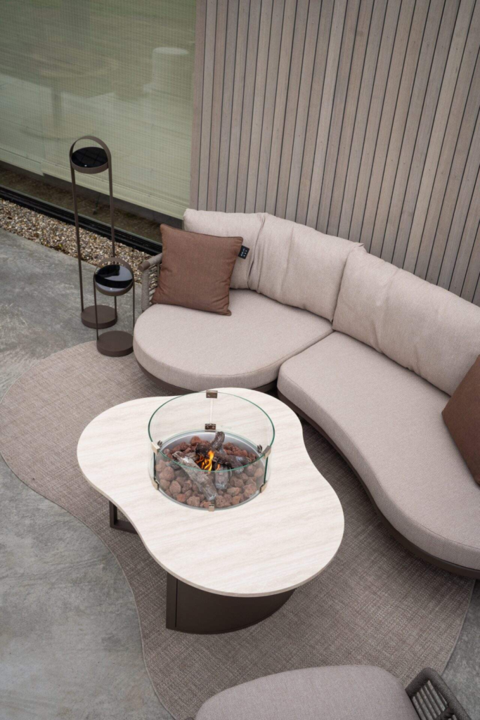 Cosiloft Novi espresso brown/stone look