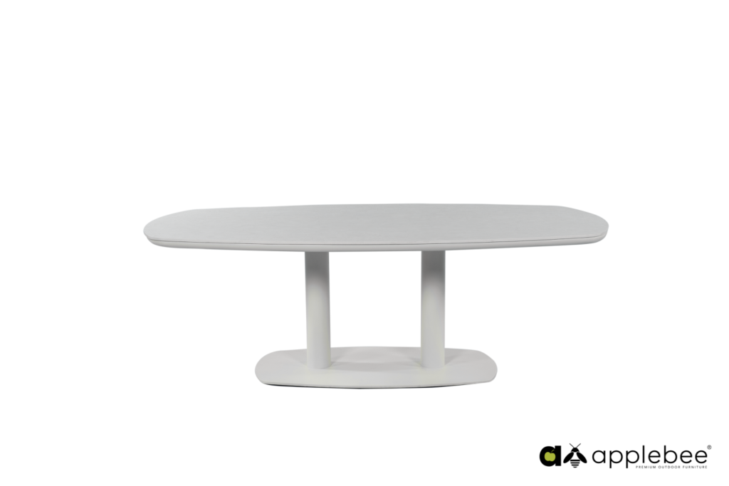 Dining tafel Melville Oyster 220 cm + Dining stoel Condor Oyster 8-dlg