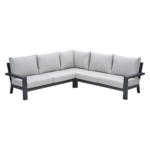 Hoek loungeset Geneva 3-dlg