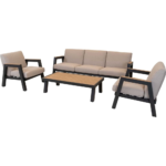 Stoel-bank loungeset Manu