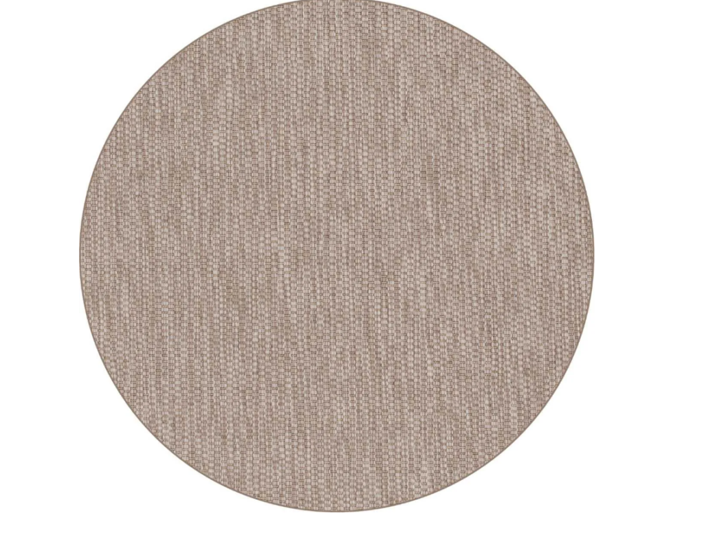 Condor karpet taupe - Ø200 cm